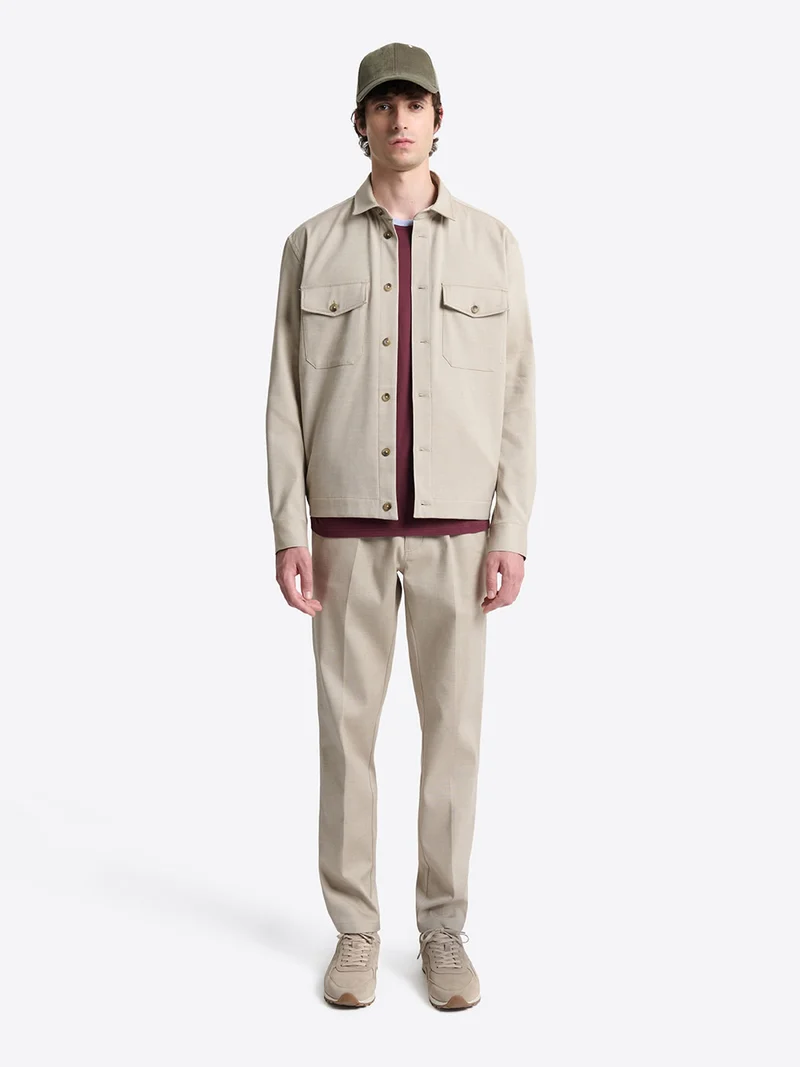 Slack taille élastique en coton