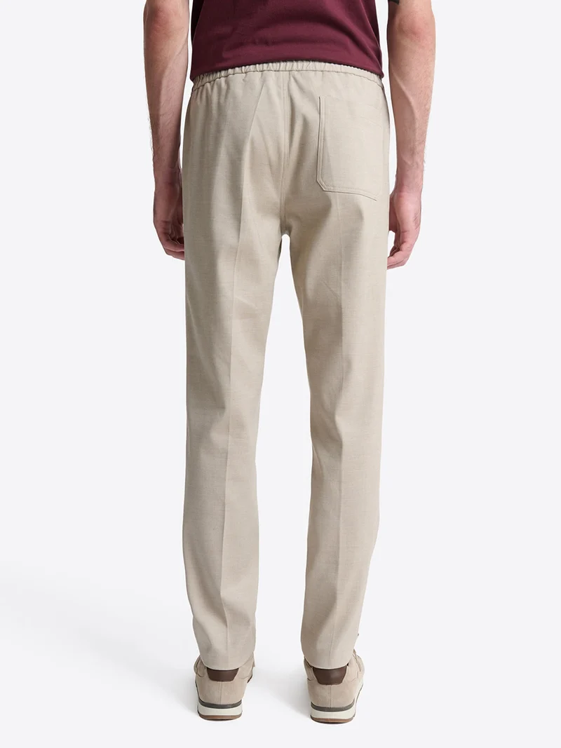 Slack taille élastique en coton