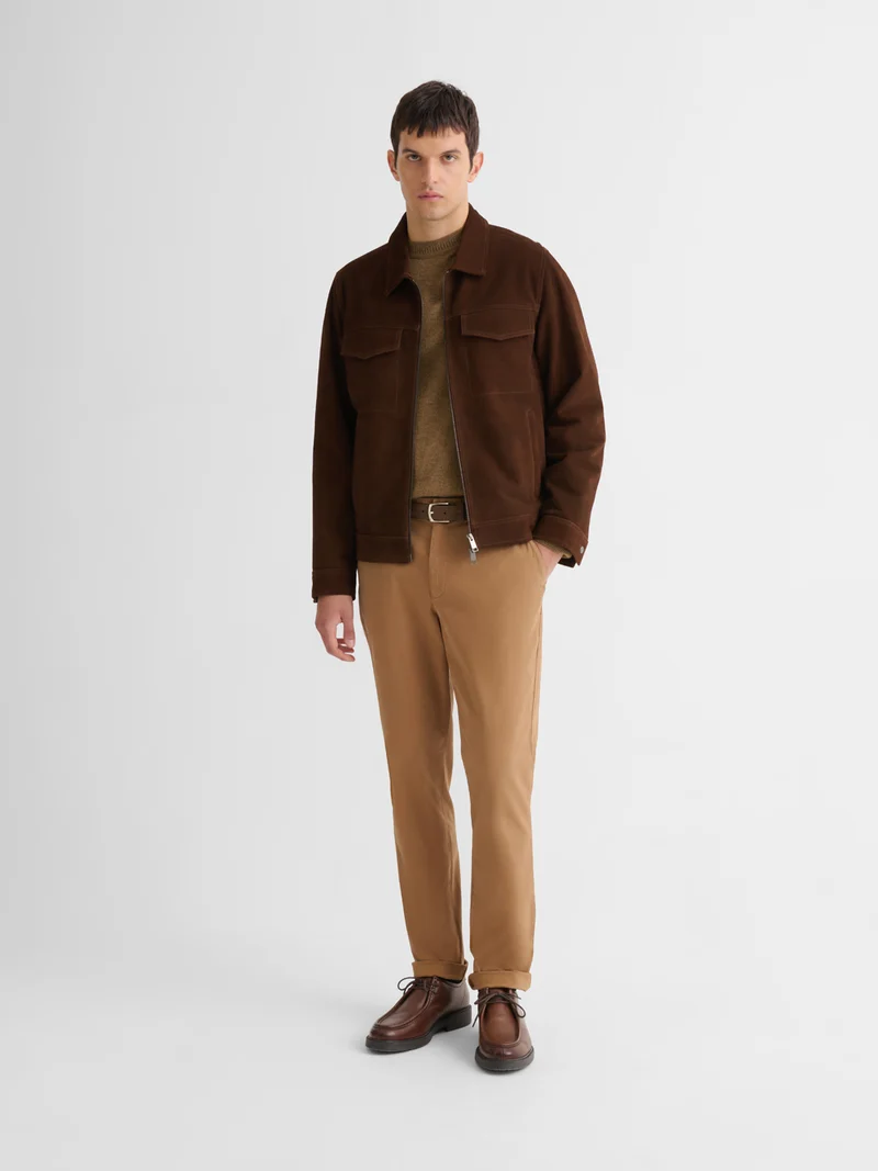 Chino slim stretch taille élastiquée
