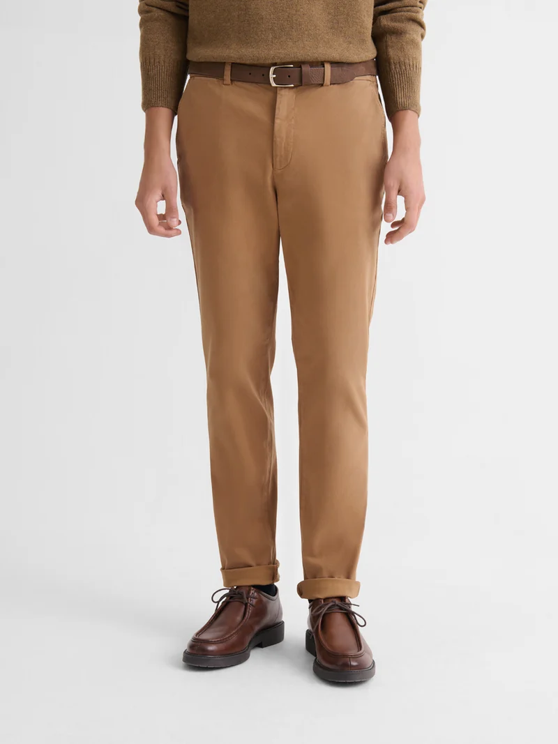 Chino slim stretch taille élastiquée