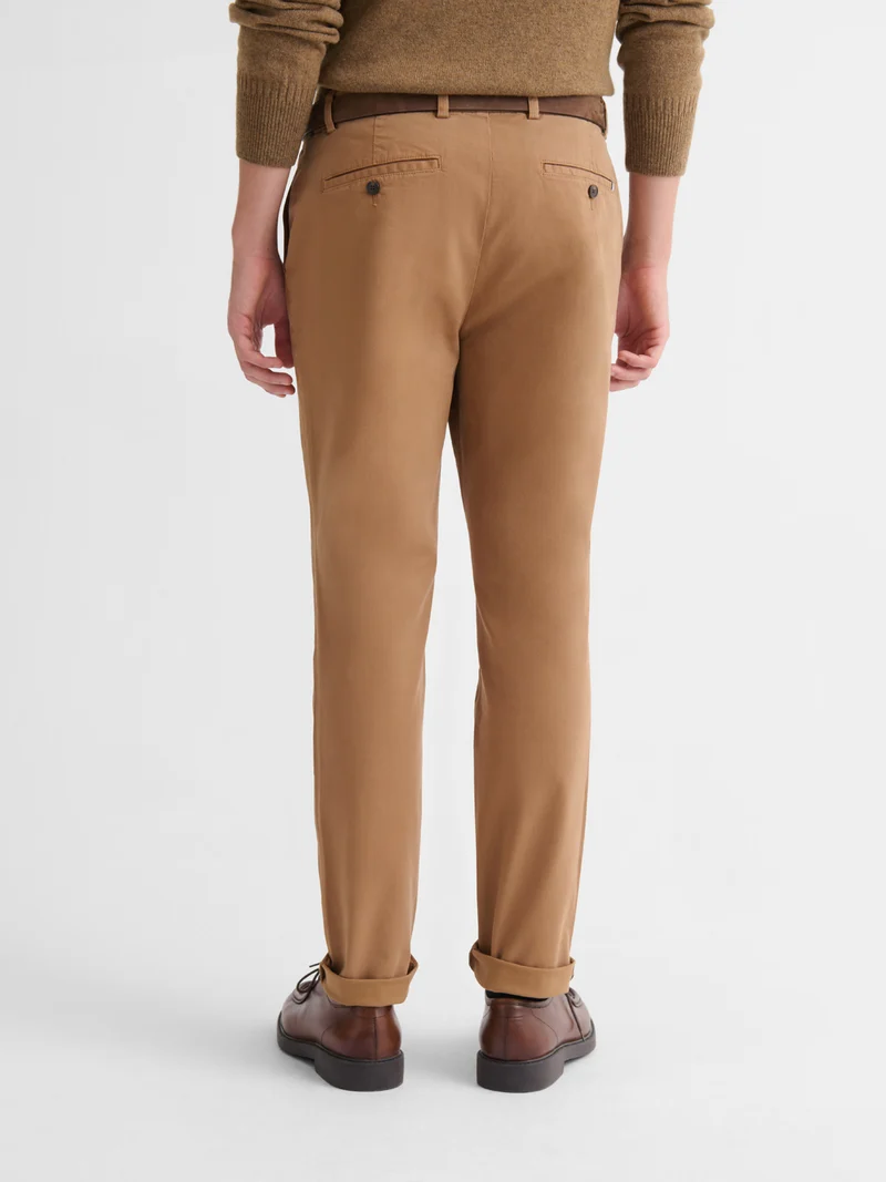 Chino slim stretch taille élastiquée