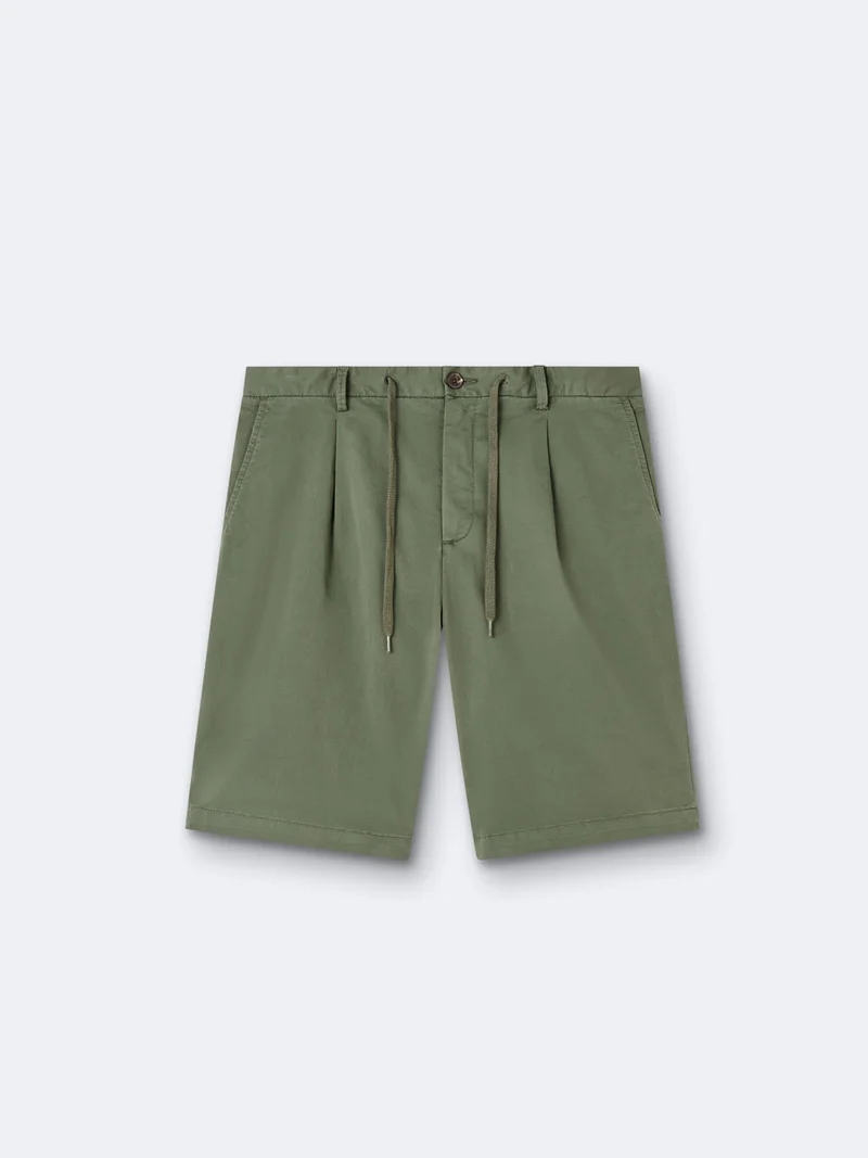 Bermuda regular en coton