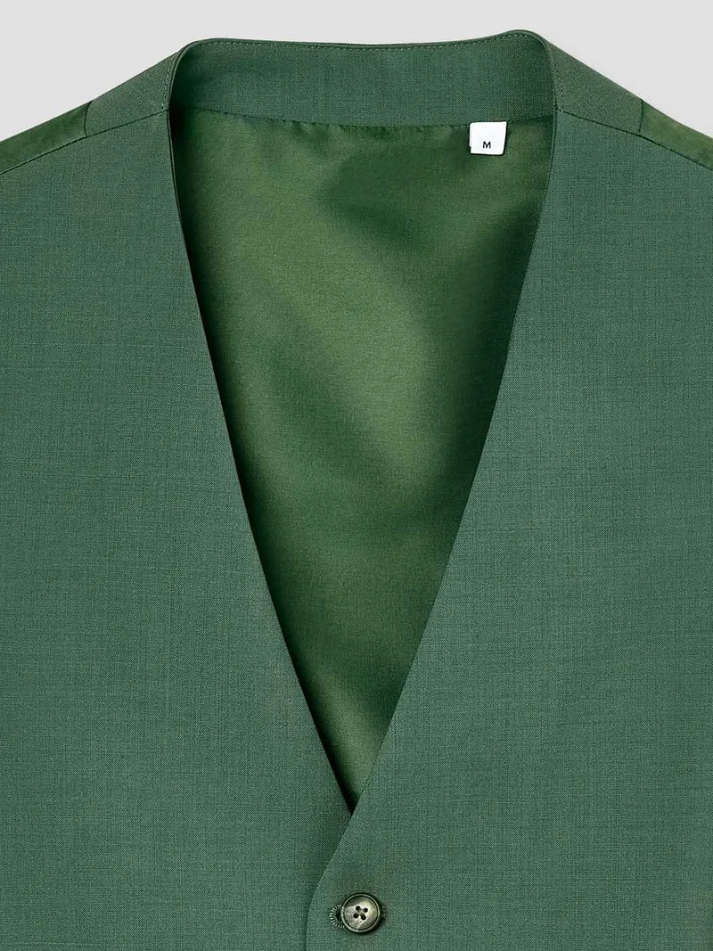 Gilet de costume tissu traveller