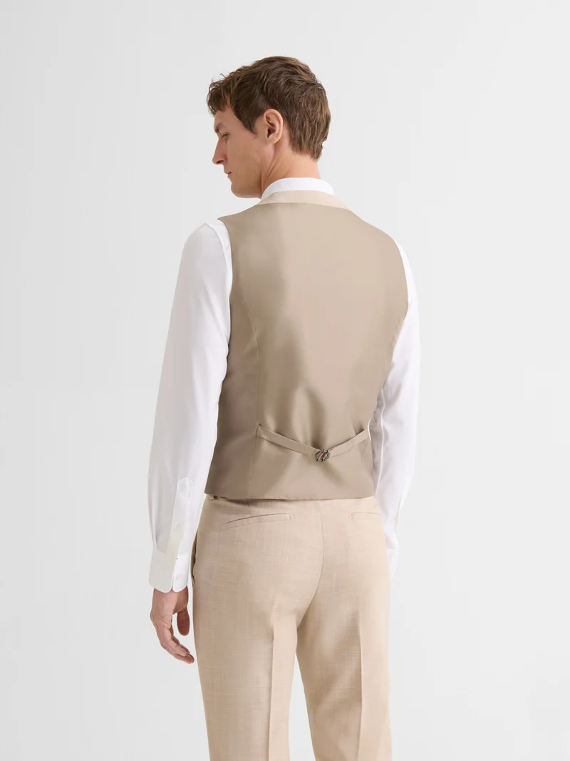 Gilet de costume stretch