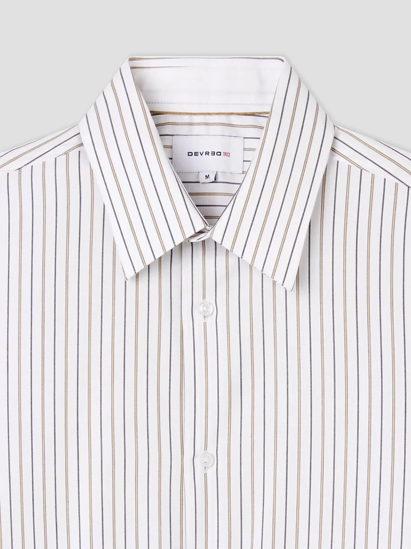 Chemise slim rayée