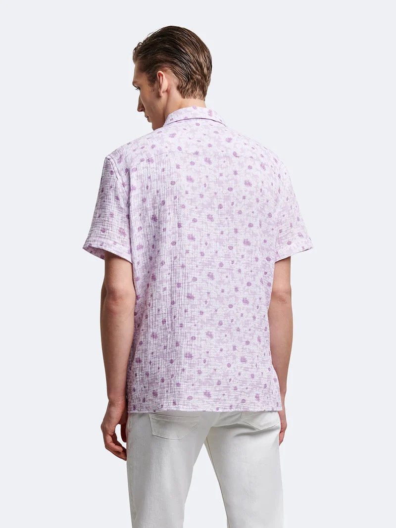 Chemise à manches courtes regular
