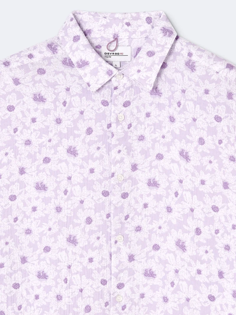 Chemise à manches courtes regular