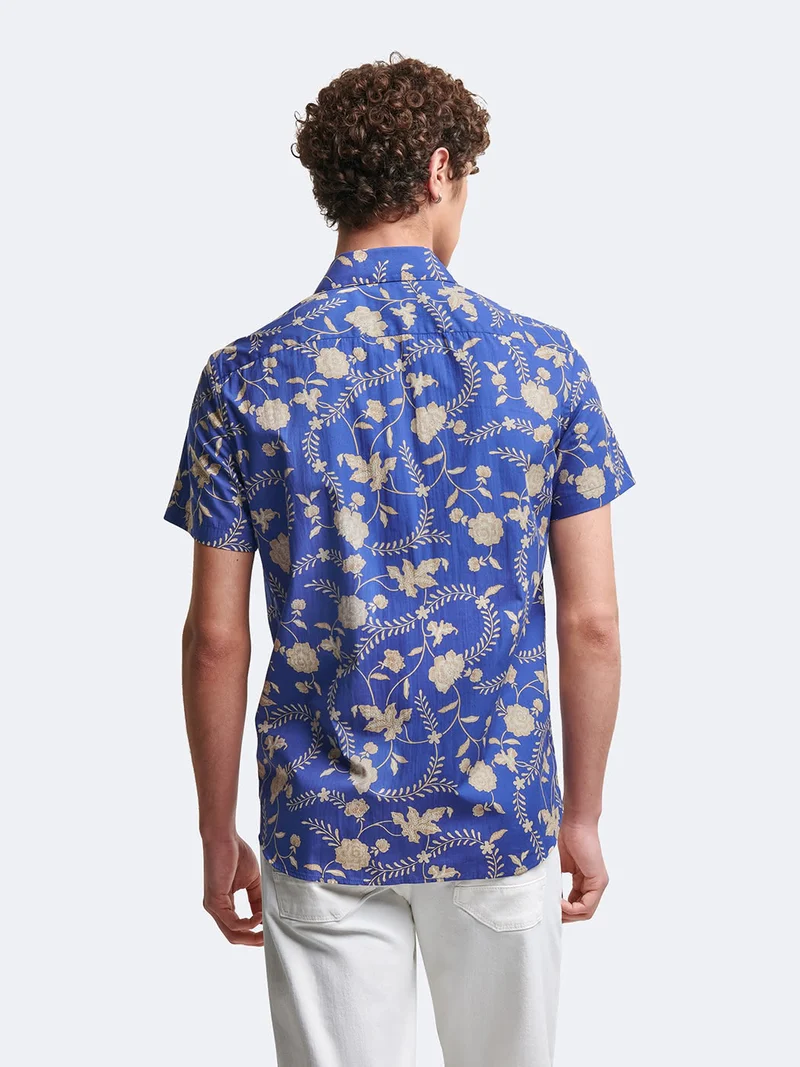 Chemise 100% coton fleurie