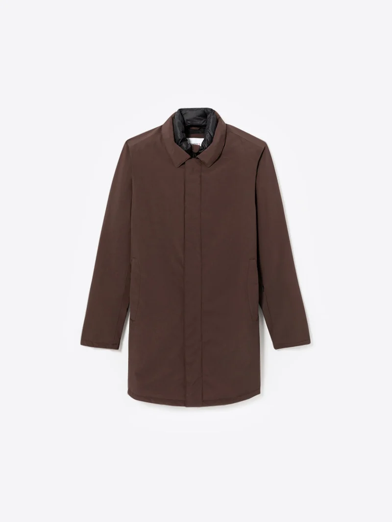 Parka col chemise 2 en 1
