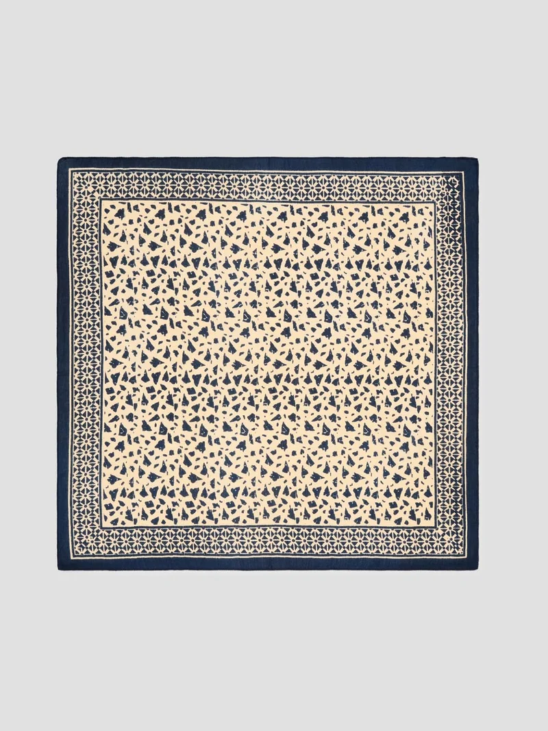 Carré en coton-modal à motifs
