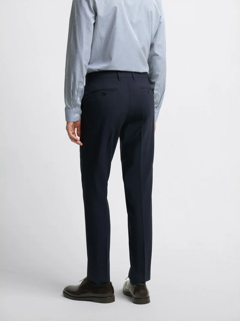 Costume 2 pièces slim bleu marine stretch