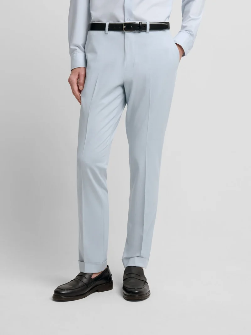 Costume 3 pièces slim bleu clair
