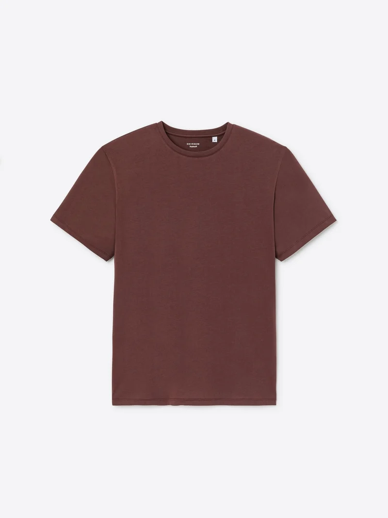 T-shirt col rond en coton Supima®