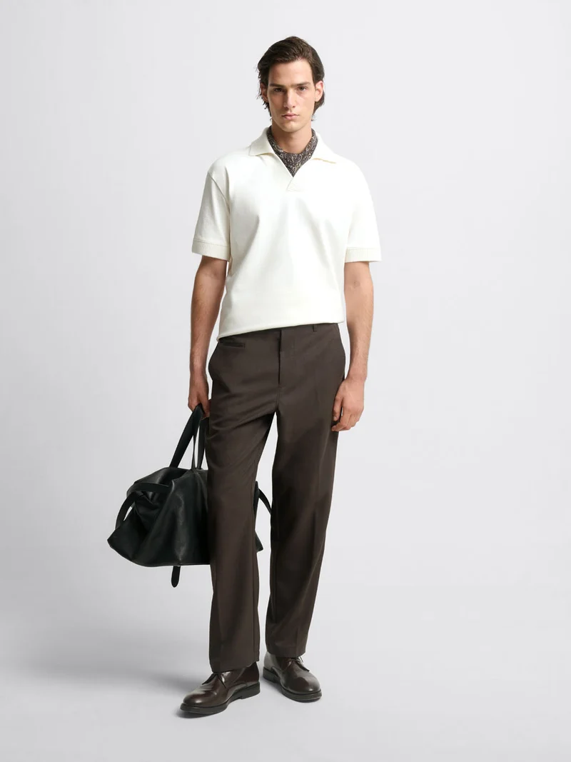Polo col V - L'Atelier