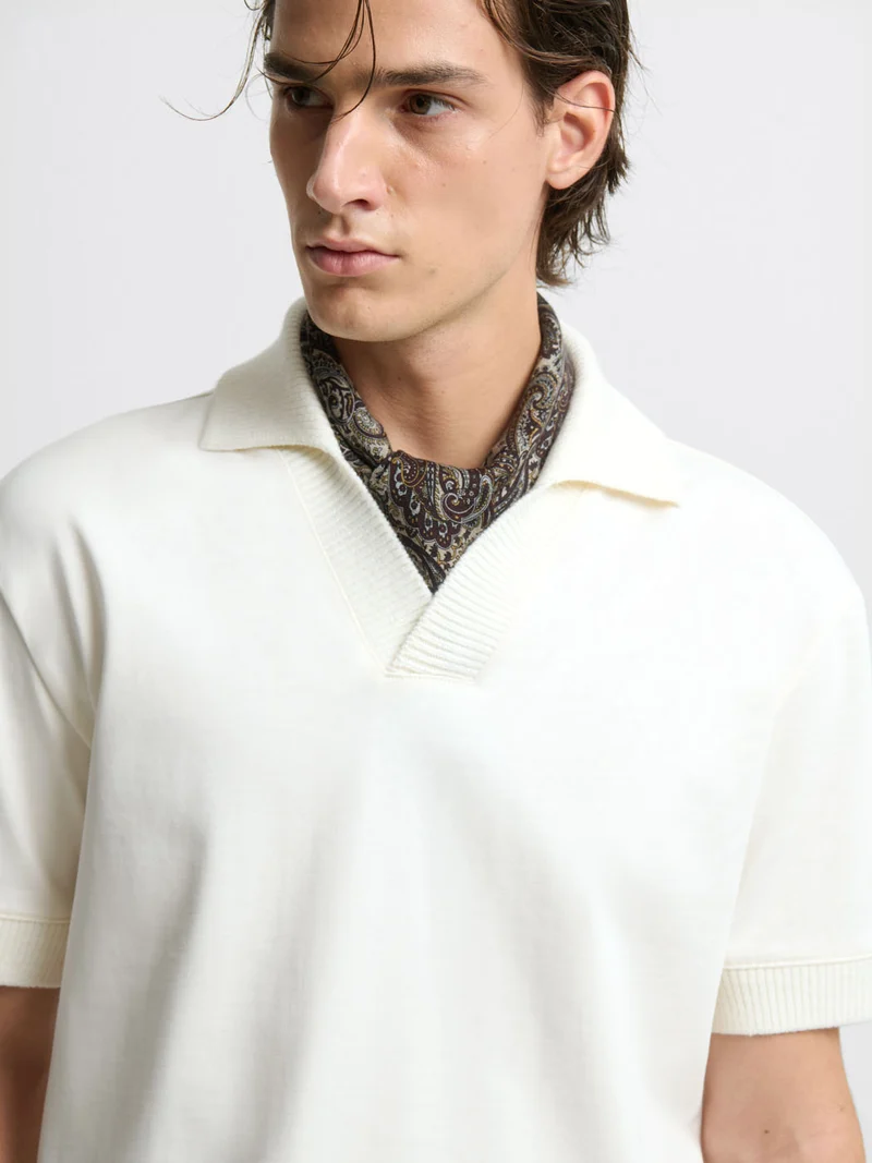 Polo col V - L'Atelier