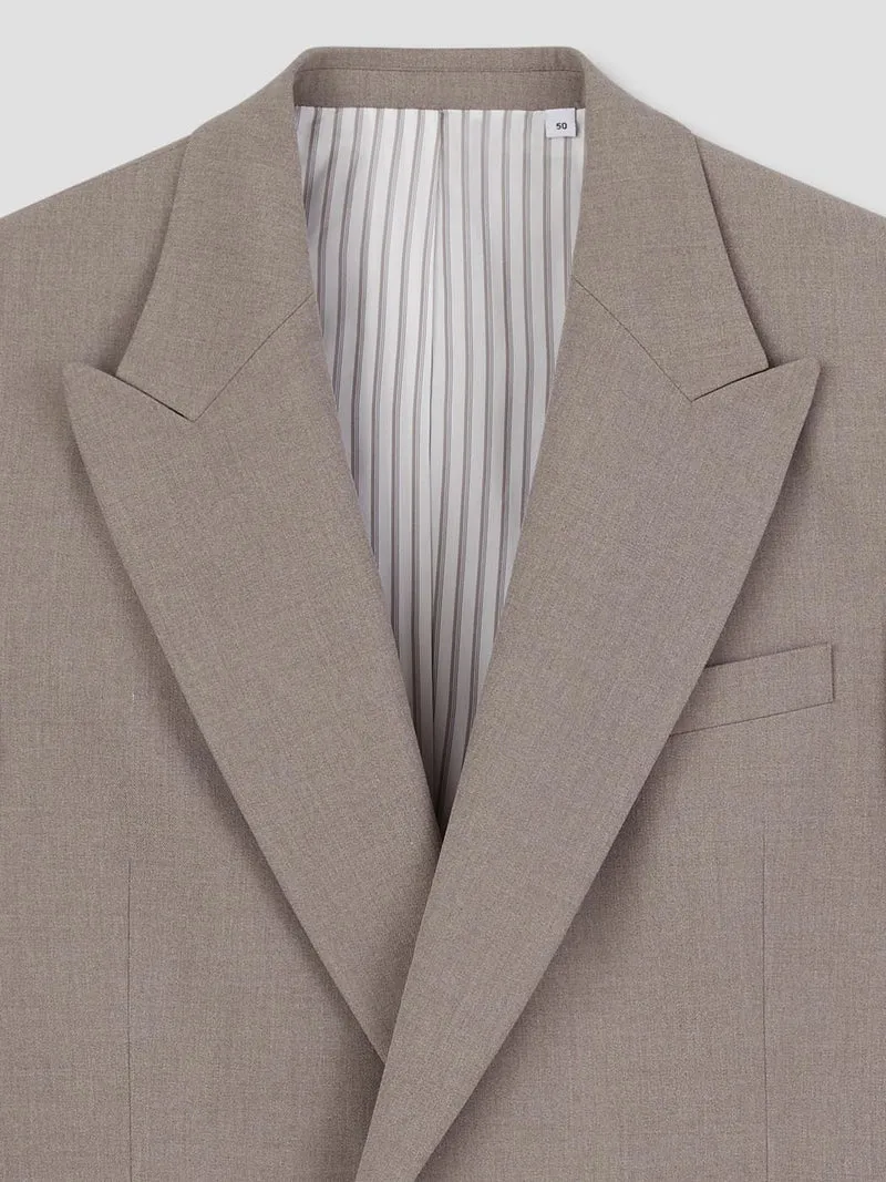 Veste de costume croisée - L'atelier