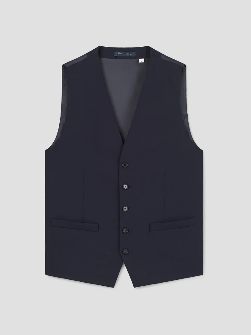 Gilet de costume stretch