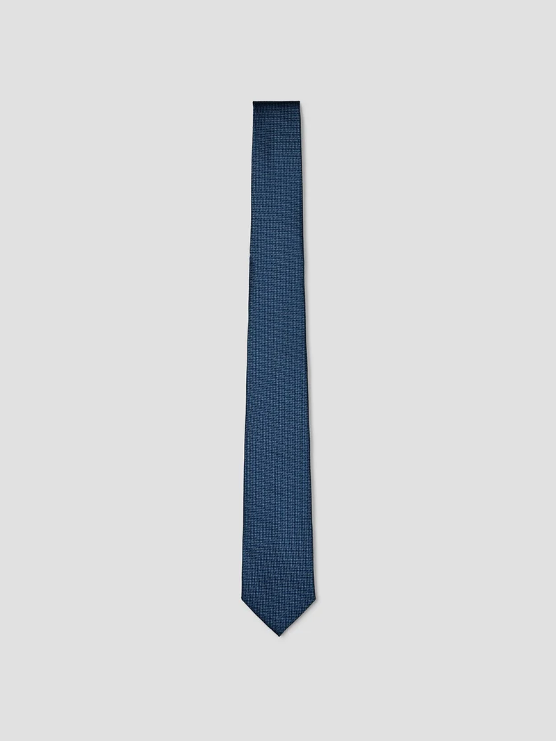 Cravate en soie armuré