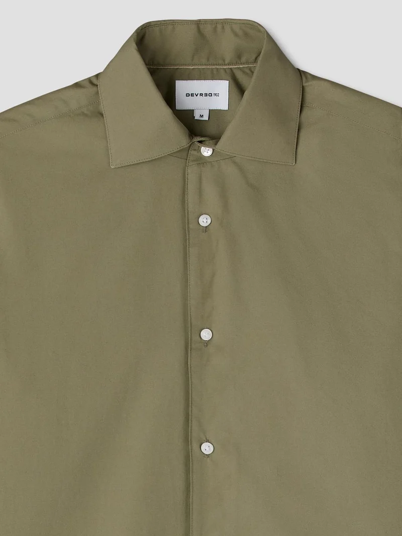 Chemise slim en coton