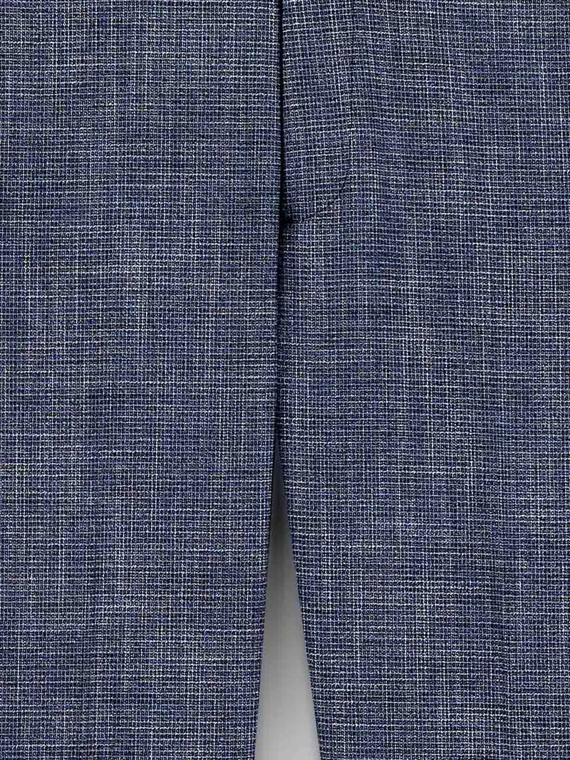 Chino à pinces taille semi-élastiquée