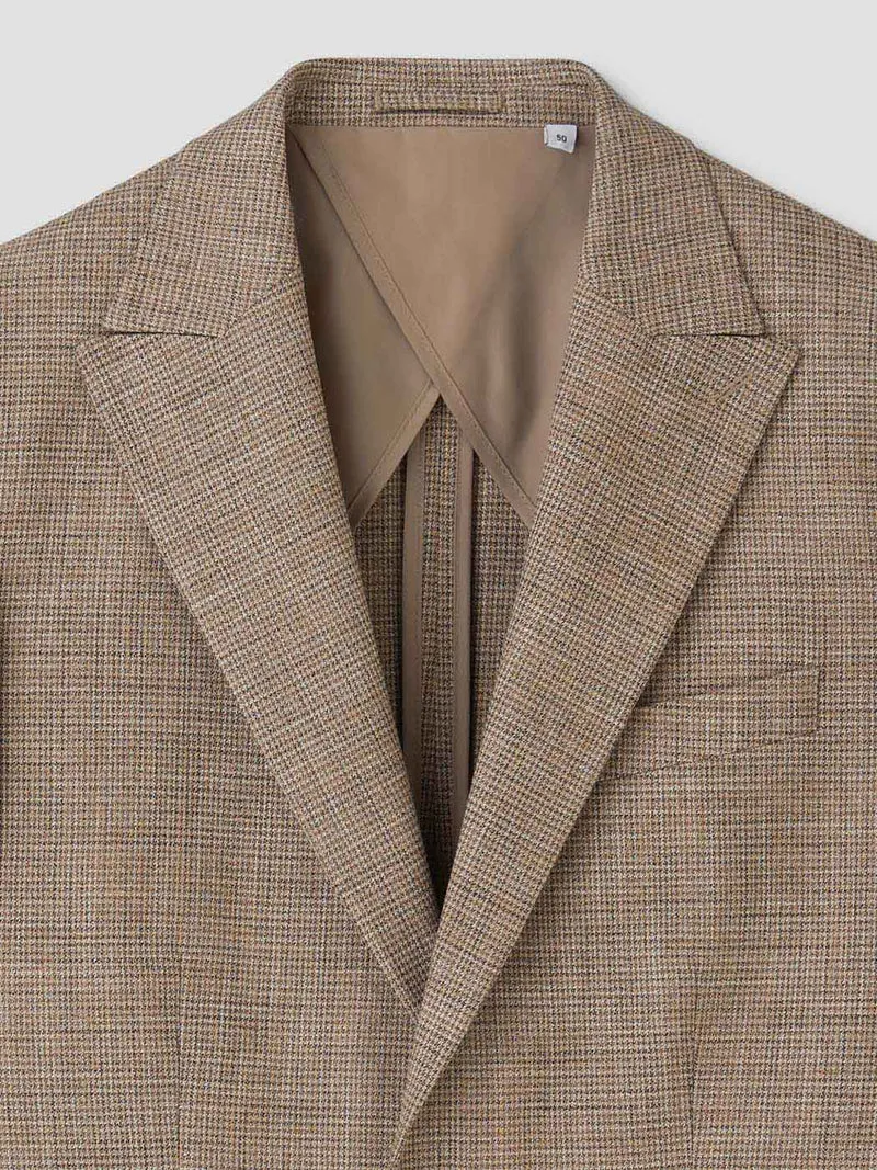 Veste de costume slim pied de puce