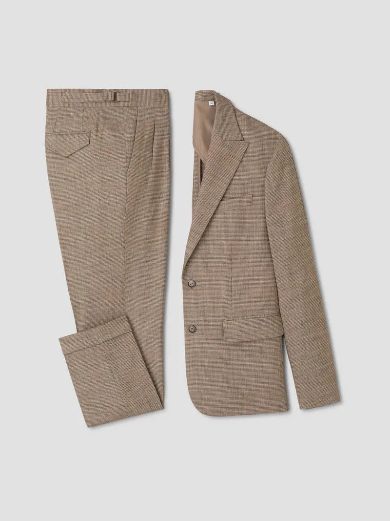 Veste de costume slim pied de puce