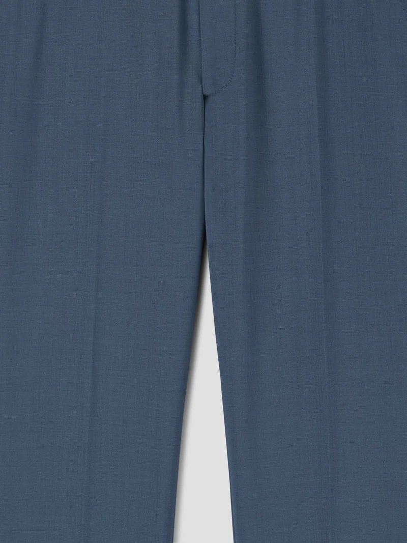 Pantalon de costume slim en laine