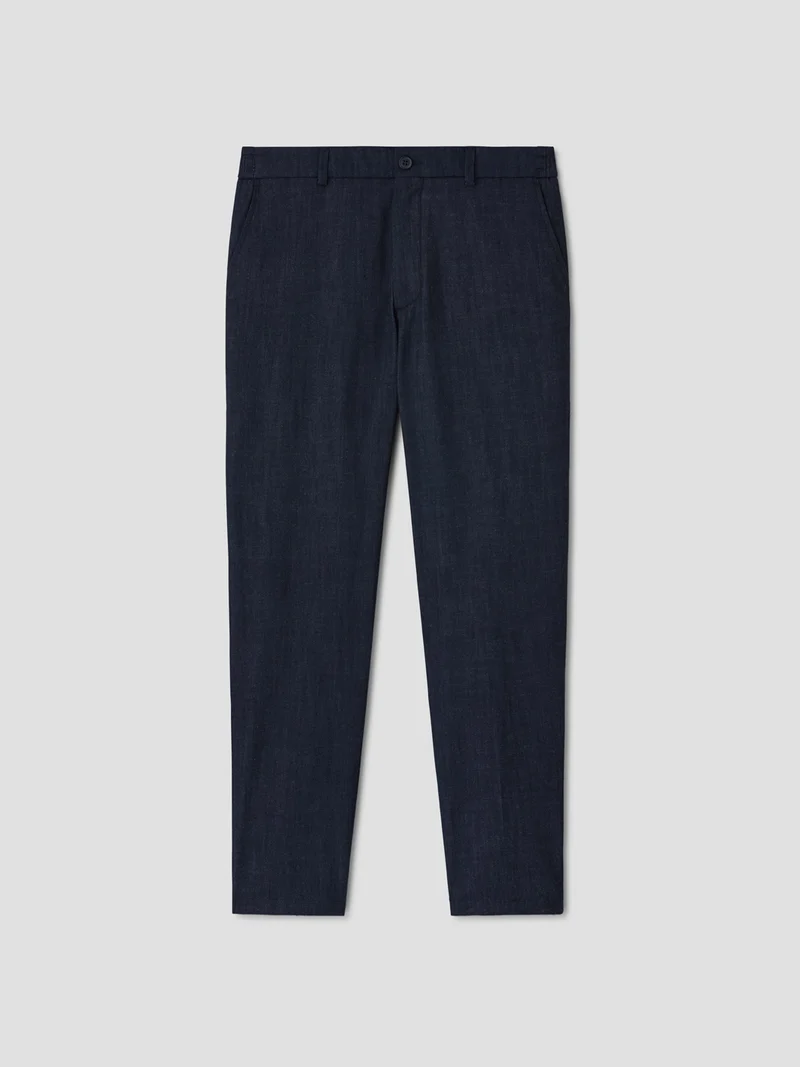 Chino en coton mélangé