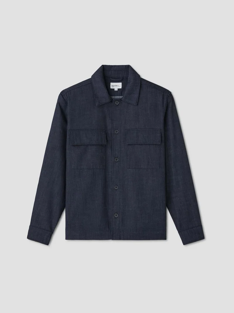 Surchemise regular denim