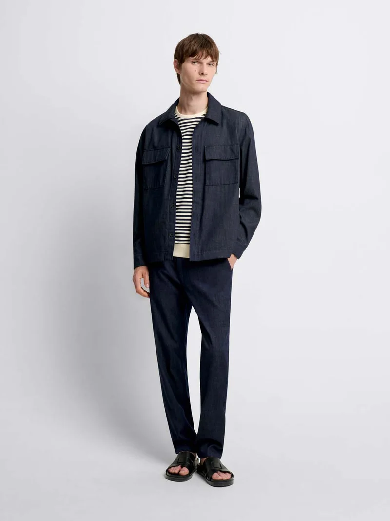 Surchemise regular denim
