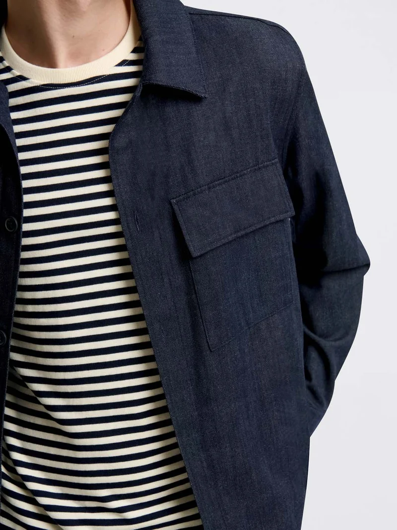 Surchemise regular denim