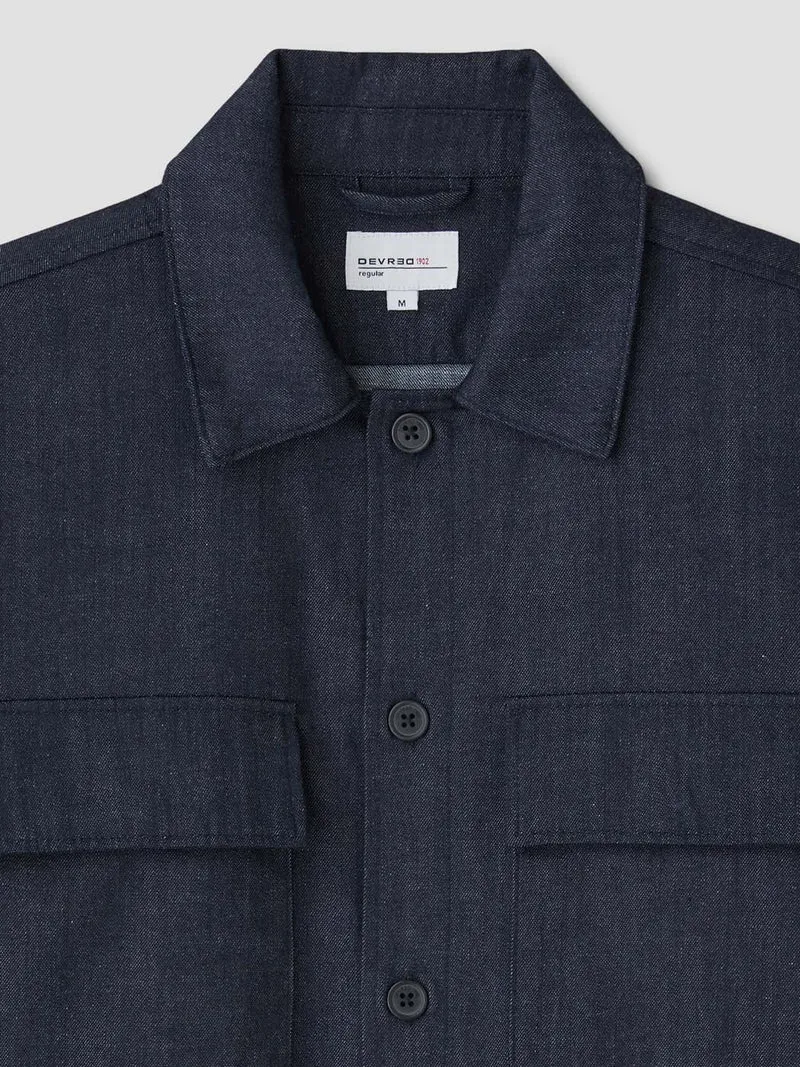 Surchemise regular denim