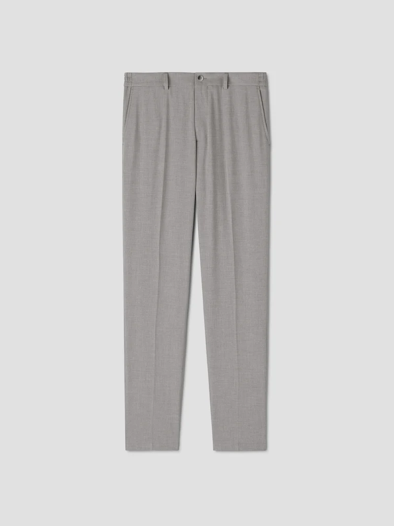 Chino taille semi-élastiquée