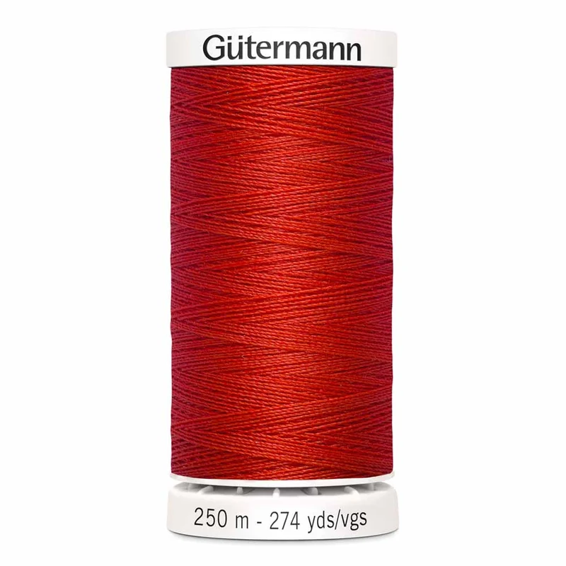 Gütermann | Fil Tout Coudre | 250 m | #405 | Rouge Flamme