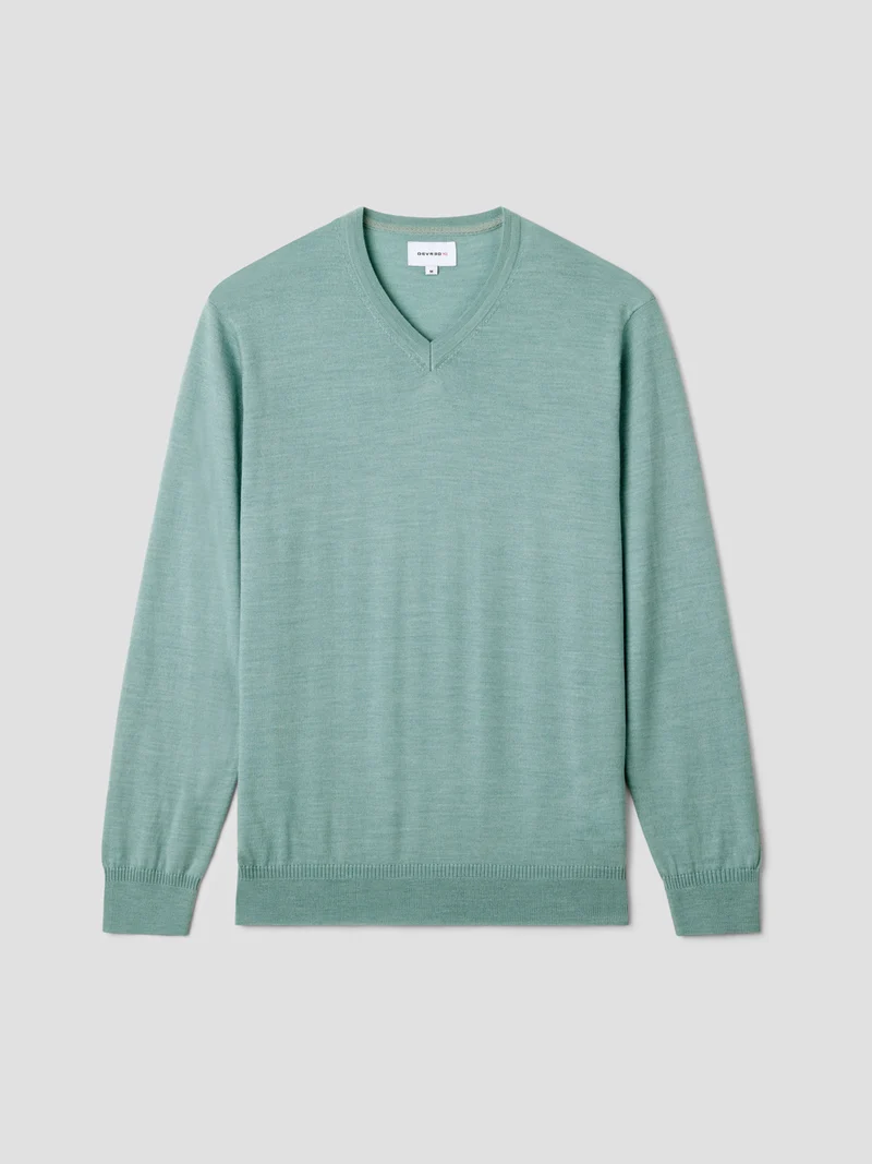 Pull col V en laine Mérinos