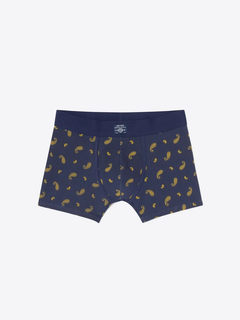 Boxer fantaisie en coton biologique