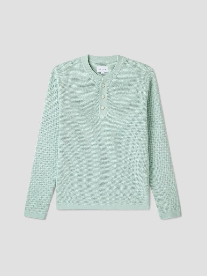 Pull col tunisien en coton bio