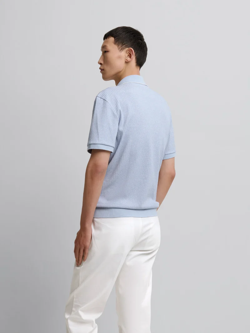 Polo col ouvert