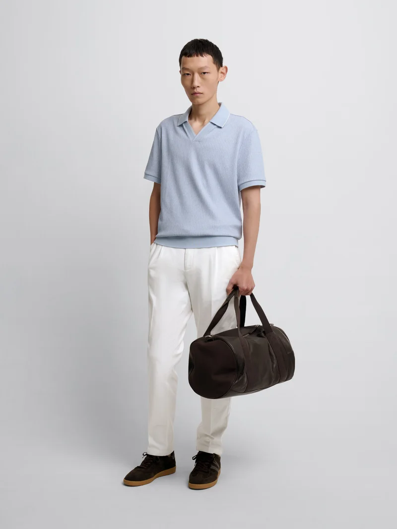 Polo col ouvert