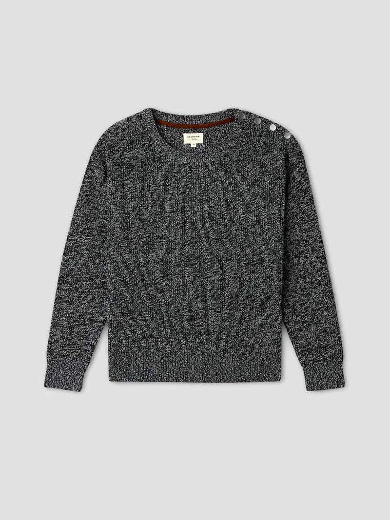 Pull col rond en coton bio - L'atelier