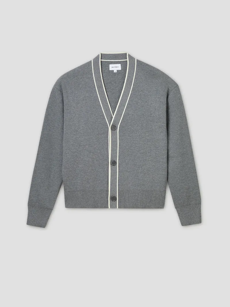 Cardigan en coton mélangé