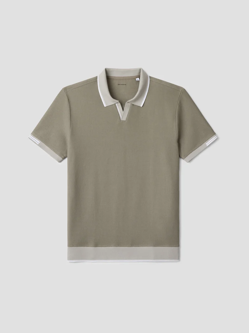 Polo col ouvert