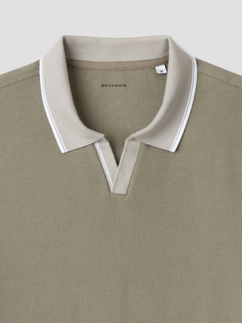 Polo col ouvert