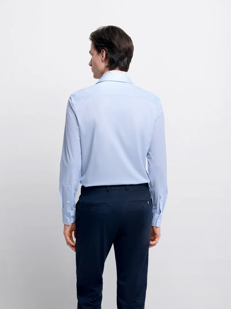 Chemise extraslim à motifs