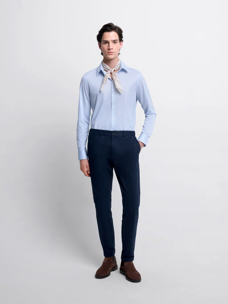 Chemise extraslim à motifs