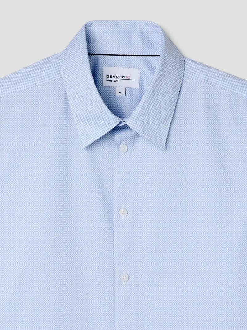 Chemise extraslim à motifs