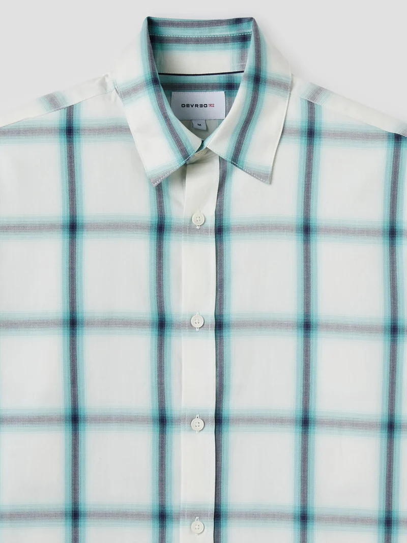 Chemise slim à carreaux