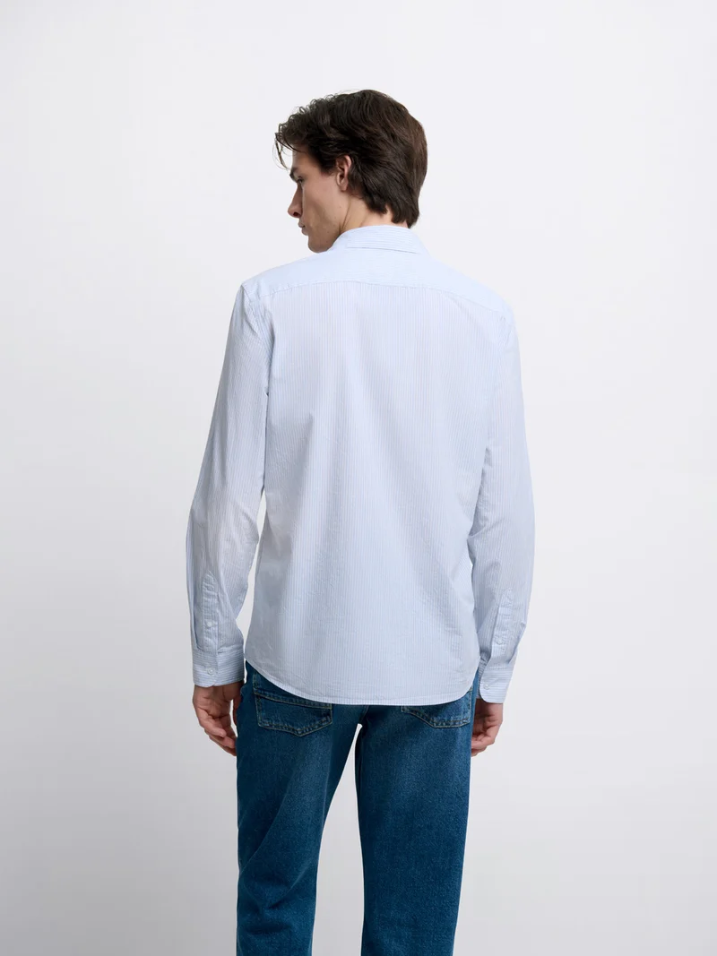 Chemise slim rayée