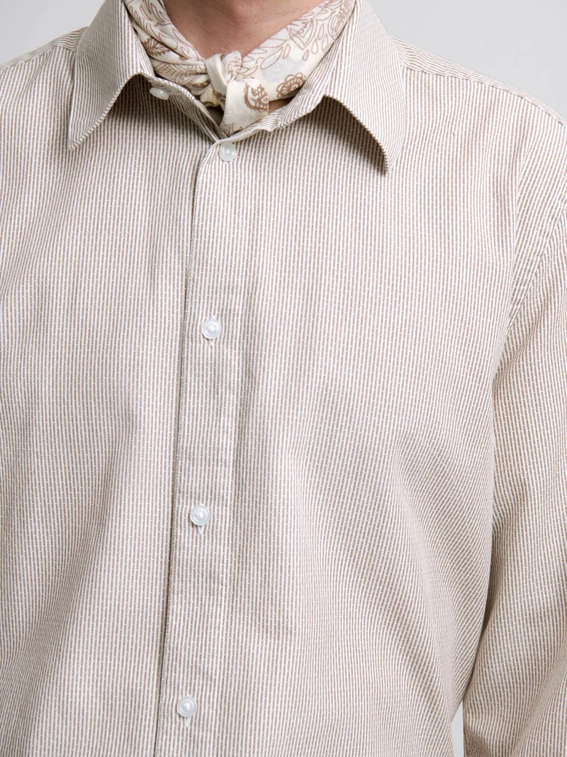 Chemise slim rayée