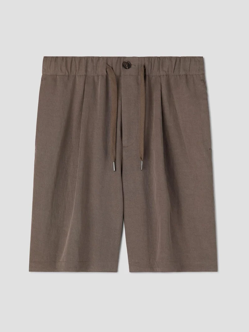 Bermuda taille élastique